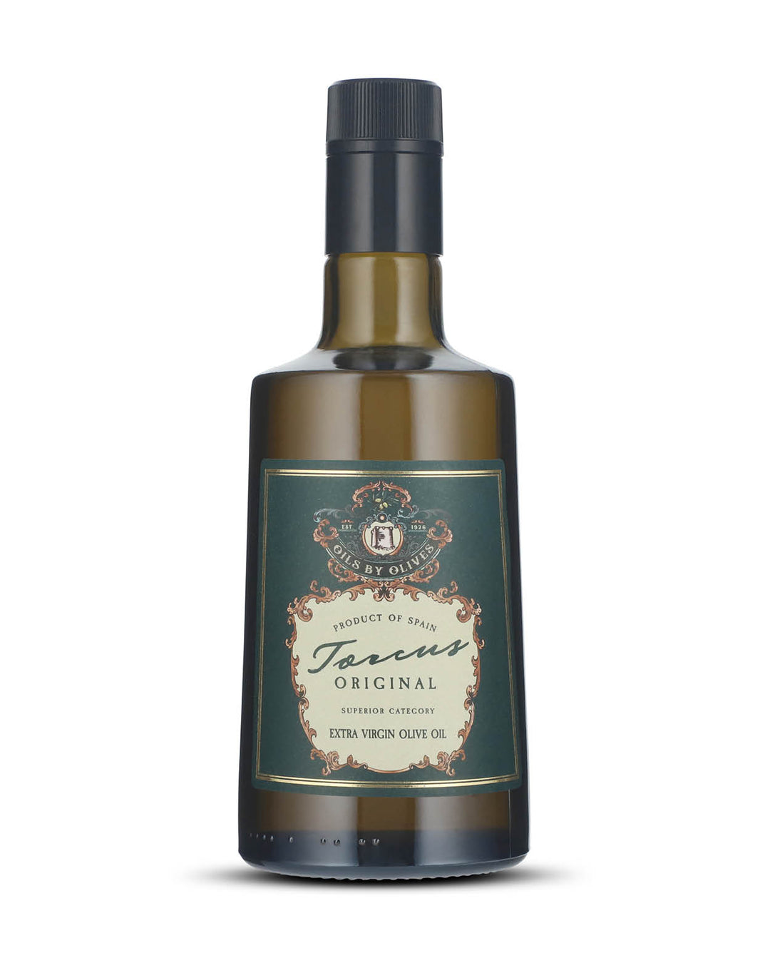 Fordyb dig i essensen af Alicante-bjerget med Torcus Extra Virgin Olive Oil, fra Oils By Oilves et mesterværk fra naturen, der fanger regionens renhed og autenticitet.
Dette unikke udvalg af to indfødte olivenvarianter, Alfafarenca og Blanqueta, kombineres i perfekt harmoni og skaber en olie med en uovertruffen karakter.
Oliven, der dyrkes under ideelle højdeforhold og middelhavsklima, giver et væld af smags- og aromastoffer, der er virkelig enestående.